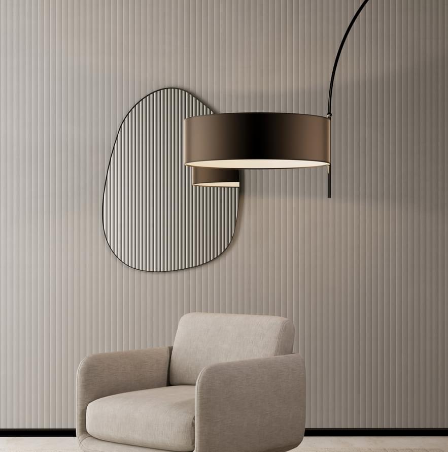 обои фабрики Decaro Wallcoverings коллекция Volume Touch Verticals
