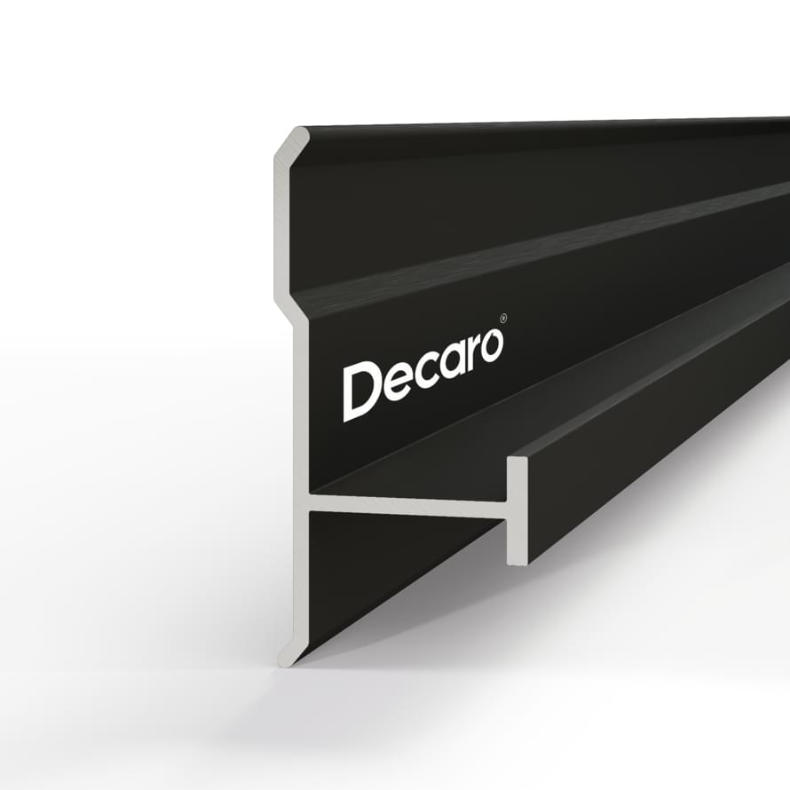 Decaro Wallpanels Профиль D1182 Соединительный Профиль Черный 2.28x300 см поверхность матовая