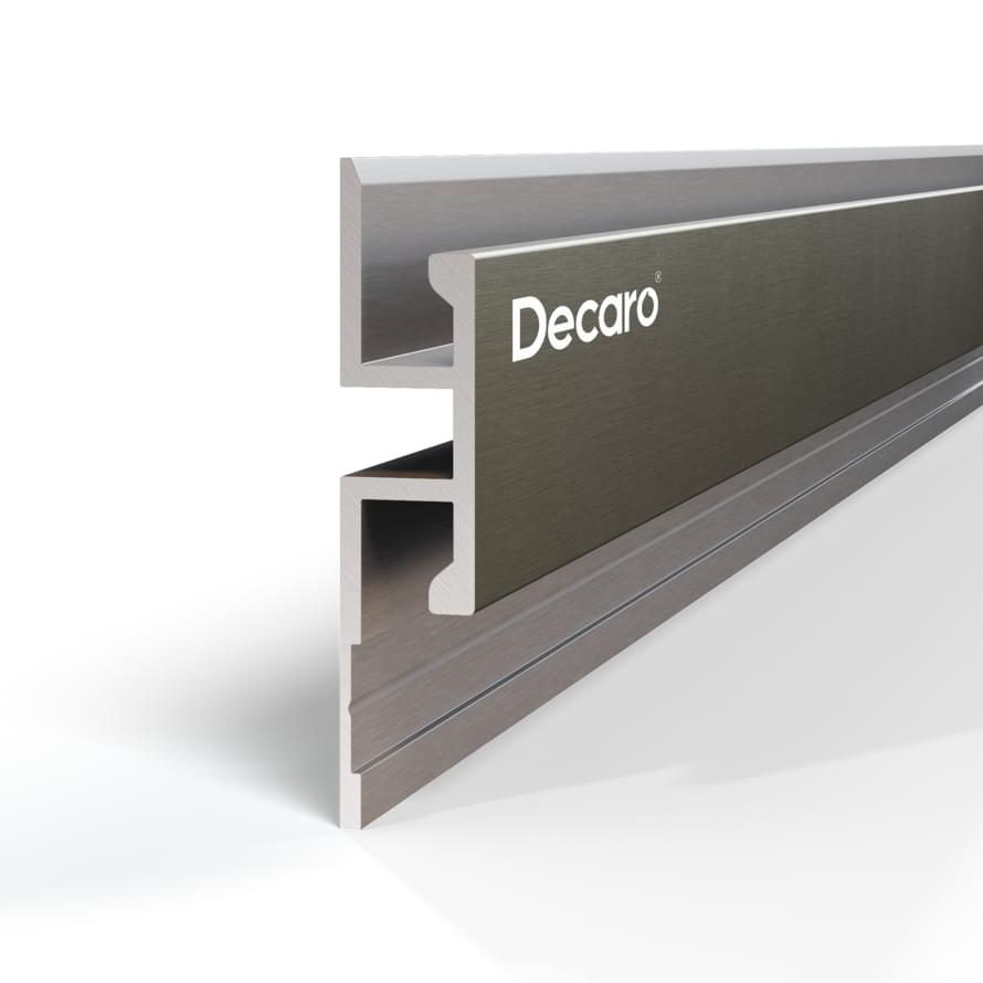 Decaro Wallpanels Профиль D1187 Соединительный Профиль Серый 3x300 см поверхность матовая
