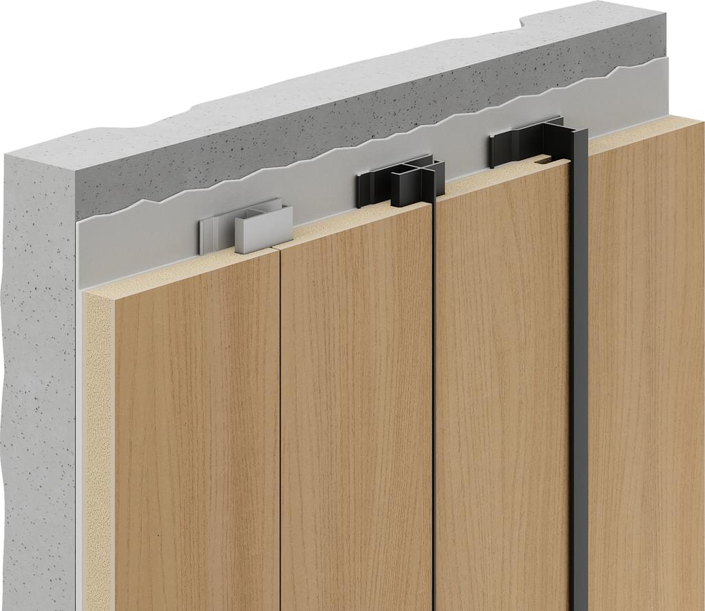 алюминий фабрики Decaro Wallpanels коллекция Профиль
