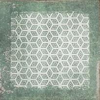 Плитка Decocer Toscana Green Deco 20x20 см, поверхность матовая
