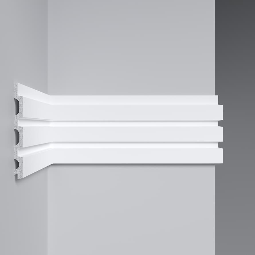 Decomaster White Line D316-115 Панель Декоративная 290x12.2x1.2 см поверхность матовая