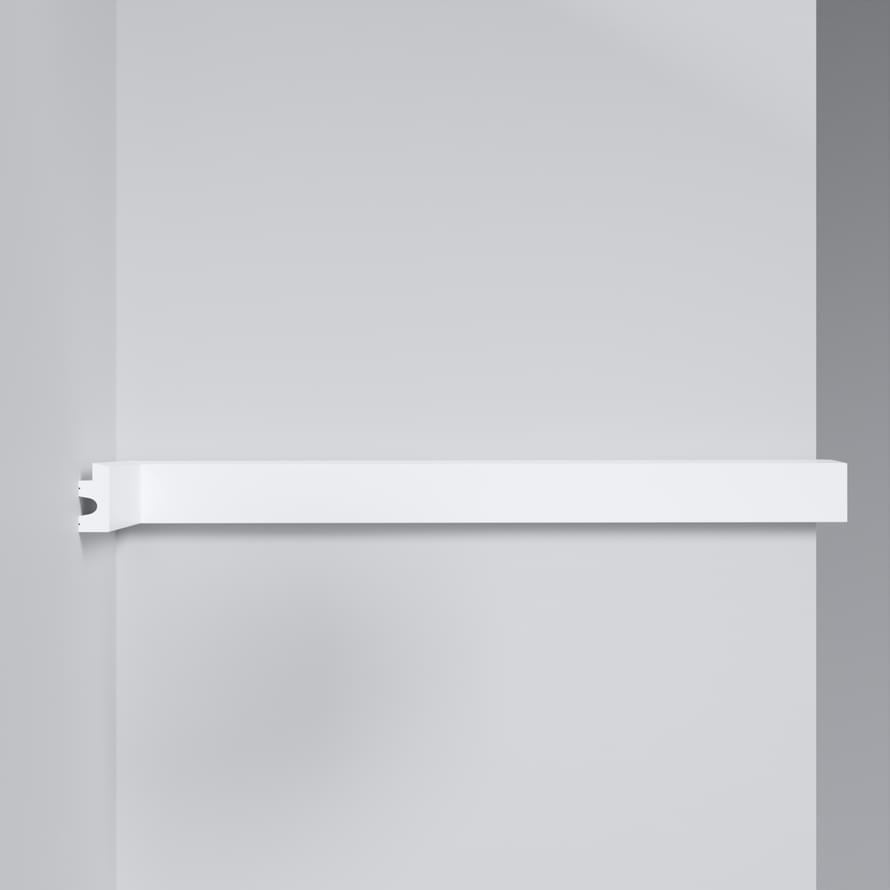 Decomaster White Line D316-2-115 Молдинг 290x2.7x1.2 см поверхность матовая