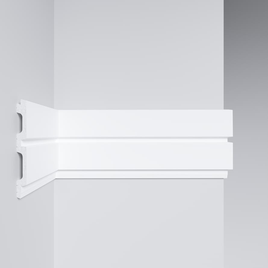 Decomaster White Line D319-115 Панель Декоративная 290x12.2x1.2 см поверхность матовая