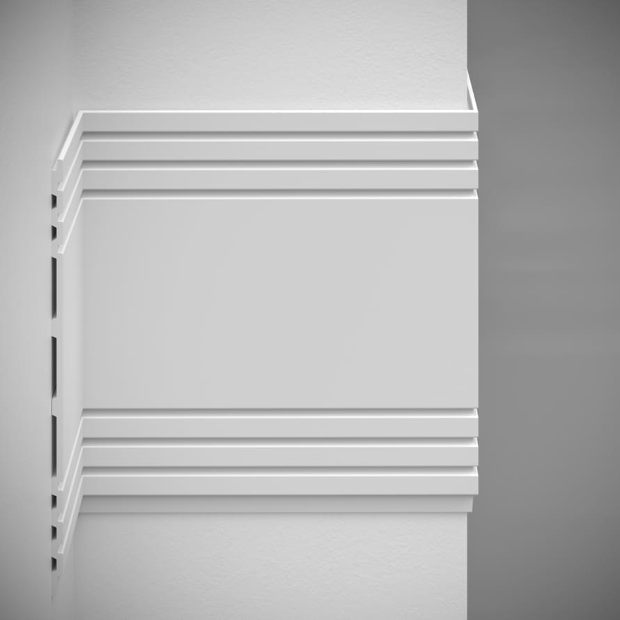 Decomaster Артпрофиль A309 Панель 290x30.8x0.8 см поверхность матовая