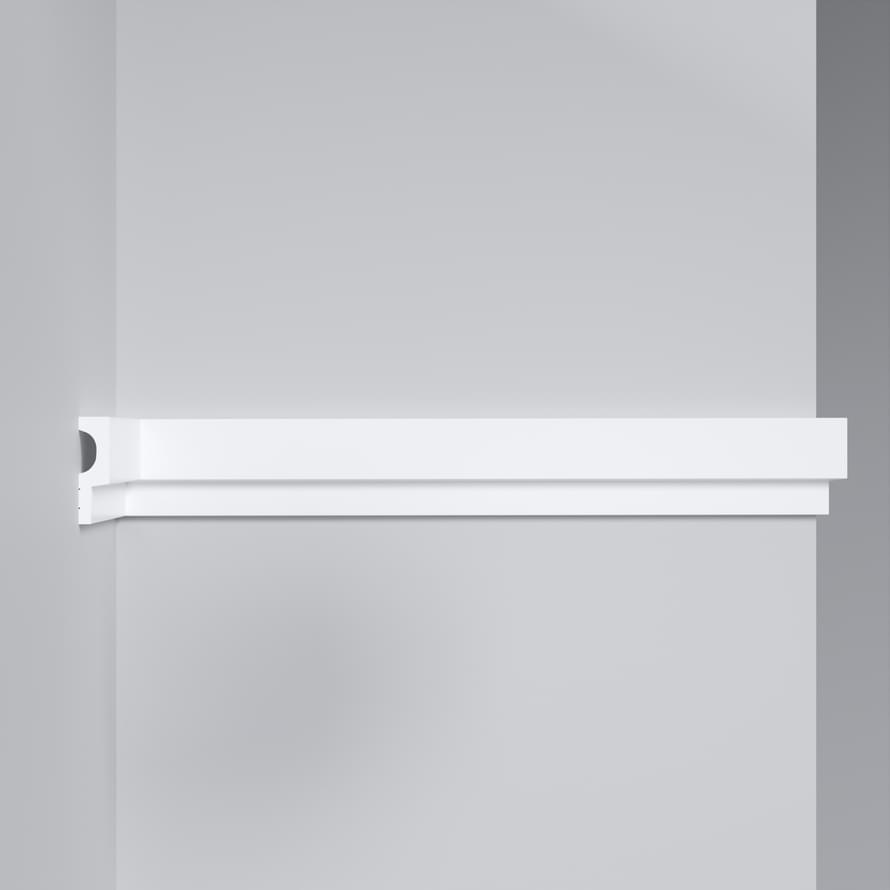 Decomaster Дюропрофиль Молдинг D316-1 290x4.2 см поверхность матовая