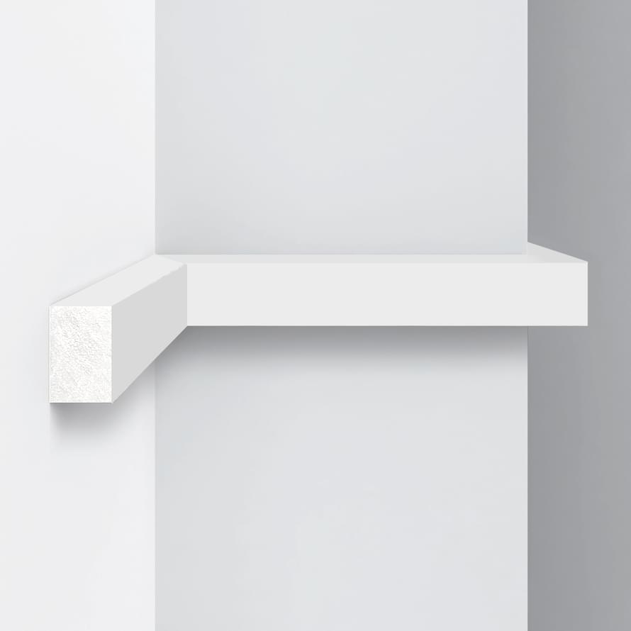 Decomaster Дюропрофиль Молдинг Гладкий D048 200x3 см поверхность матовая