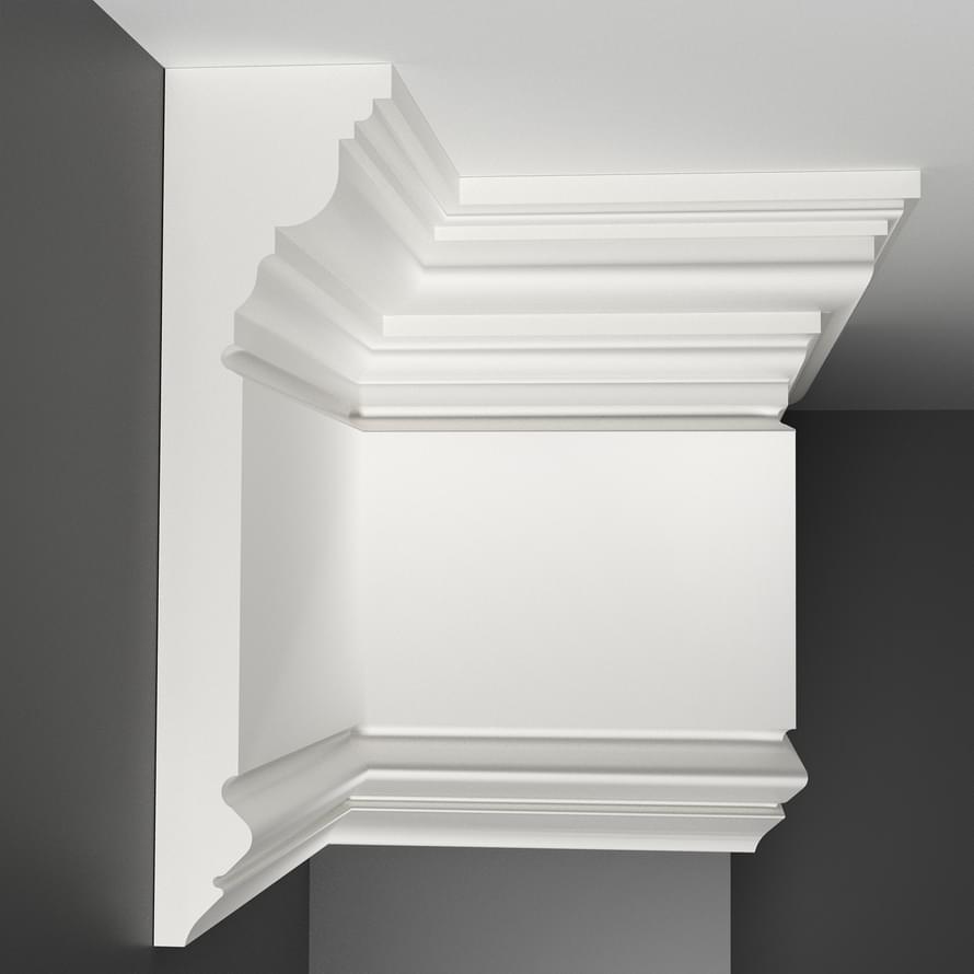 Decomaster Дюропрофиль Молдинг Гладкий D225 200x11 см поверхность матовая