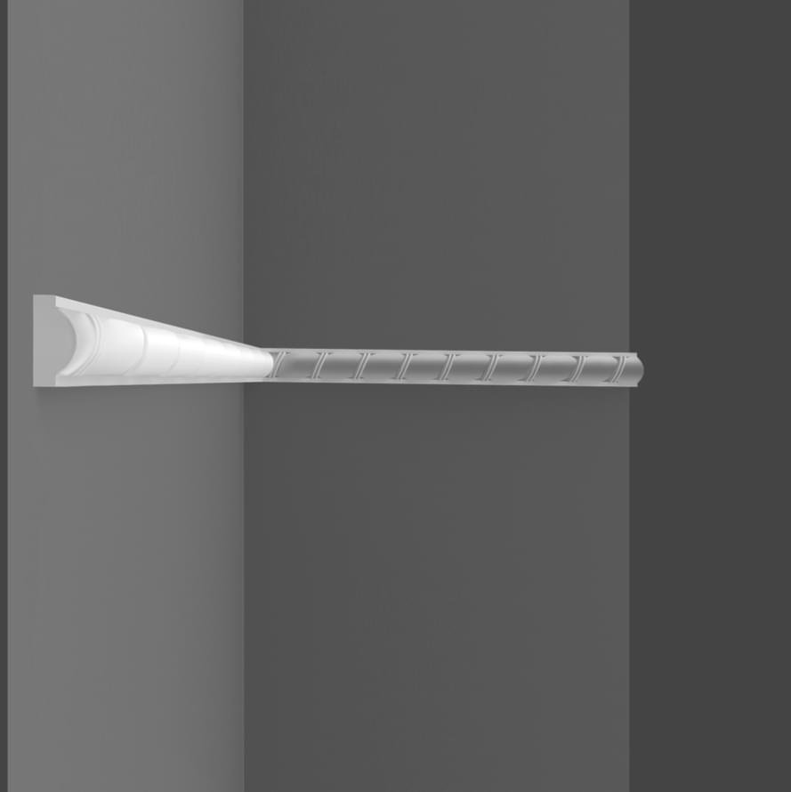 Decomaster Дюропрофиль Молдинг С Рисунком D130D 200x1.5 см поверхность матовая