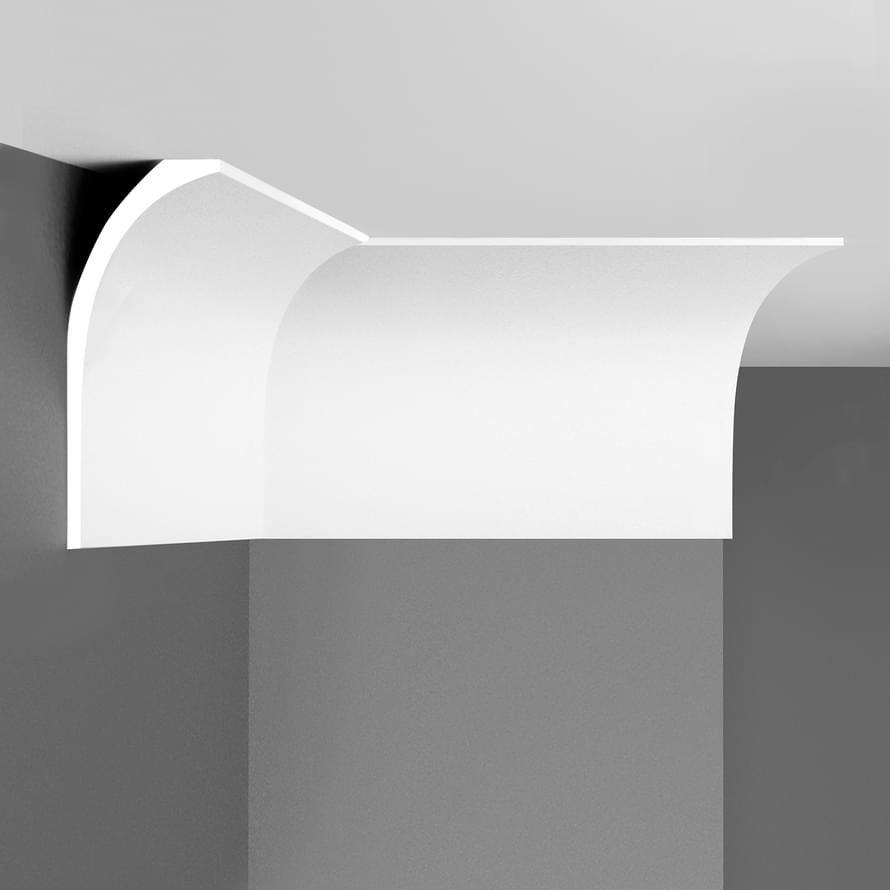 Плинтус Decomaster Дюропрофиль Плинтус Потолочный D313 200x15.5 см поверхность матовая