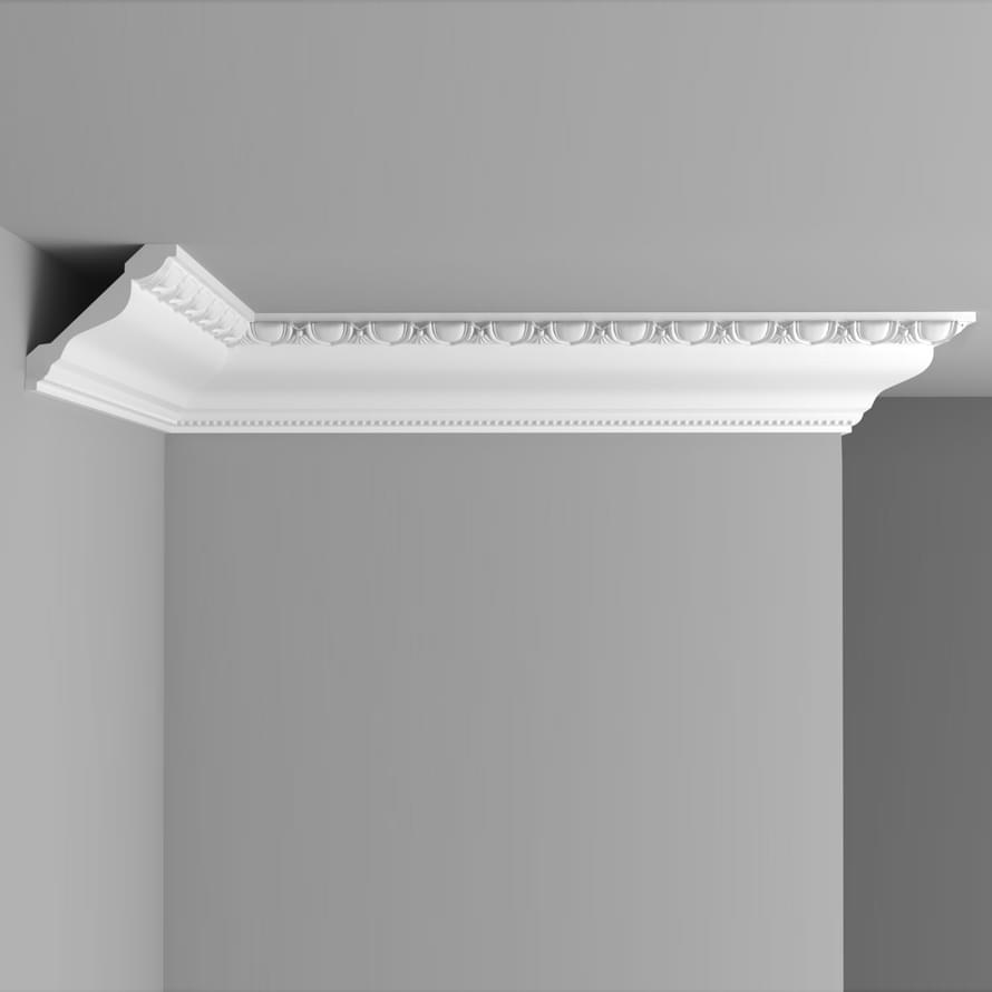 Плинтус Decomaster Дюропрофиль Плинтус Потолочный С Рисунком D154A 200x7.5 см поверхность матовая