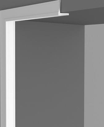 Decomaster Дюропрофиль Угол D006 200x2.2 см поверхность матовая