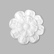Decomaster Лепнина Из Полиуретана 80125 Розетка 12.5x0x0 см поверхность матовая