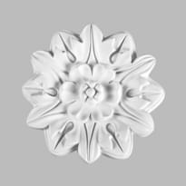 Decomaster Лепнина Из Полиуретана 80195 Розетка 19.5x0x0 см поверхность матовая