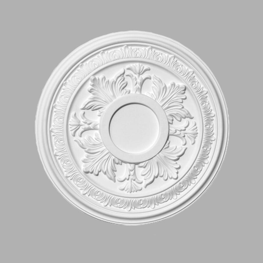 Decomaster Лепнина Из Полиуретана 80206 Розетка 39x0x0 см поверхность матовая