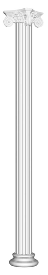 Decomaster Лепнина Из Полиуретана 90018 2 Капитель 36x36x17 см поверхность матовая