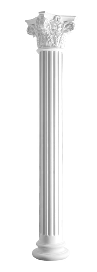 Decomaster Лепнина Из Полиуретана 90020 3 Основание 33x17x0 см поверхность матовая