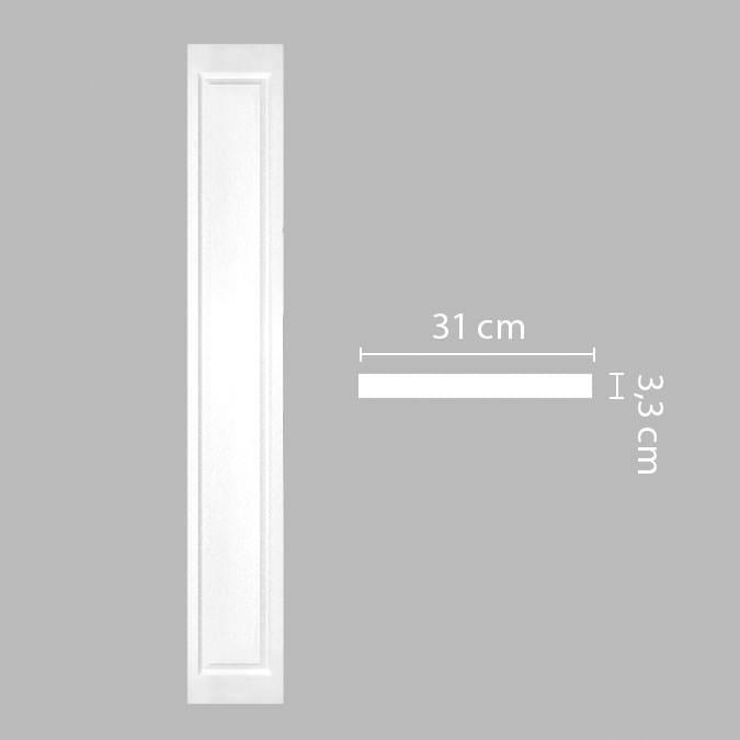 Decomaster Лепнина Из Полиуретана 92831 1 Капитель 58x58x36.5 см поверхность матовая