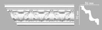 Плинтус Decomaster Лепнина Из Полиуретана 95027 Плинтус Потолочный 240x9x8.6 см поверхность матовая