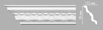 Плинтус Decomaster Лепнина Из Полиуретана 95095 Плинтус Потолочный 240x9x11.2 см поверхность матовая