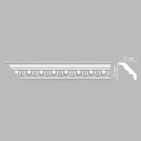 Плинтус Decomaster Лепнина Из Полиуретана 95613 FL Плинтус Потолочный Гибкий 240x5.5x5.5 см поверхность матовая