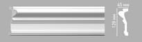 Decomaster Лепнина Из Полиуретана 97207 Молдинг 240x12.8x4.5 см поверхность матовая