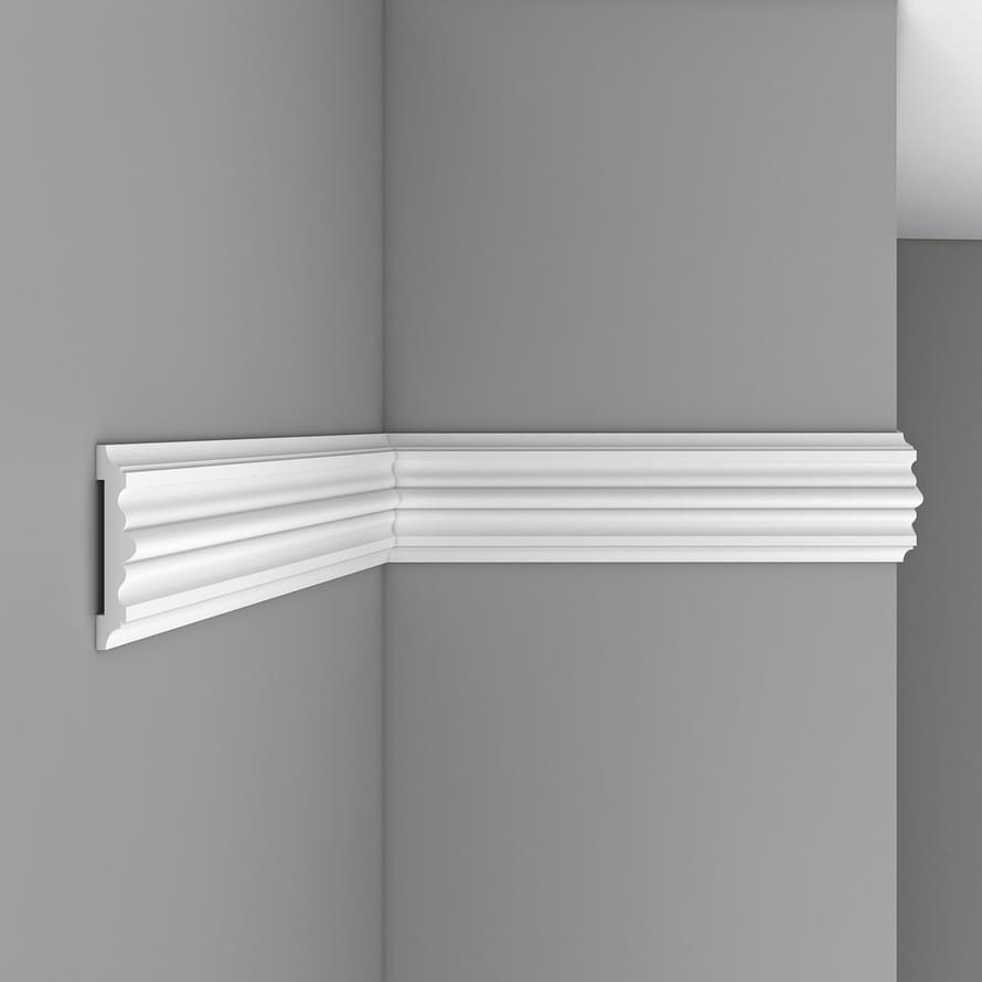 Decomaster Лепнина Из Полиуретана 97902 Молдинг 240x10x2 см поверхность матовая