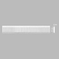 Decomaster Лепнина Из Полиуретана 98642 Молдинг 240x4x0.8 см поверхность матовая