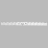 Decomaster Лепнина Из Полиуретана 98803 Каминная Полка 240x19x4.5 см поверхность матовая