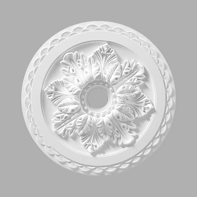 Decomaster Лепнина Из Полиуретана DR 15 Розетка 60x0x0 см поверхность матовая
