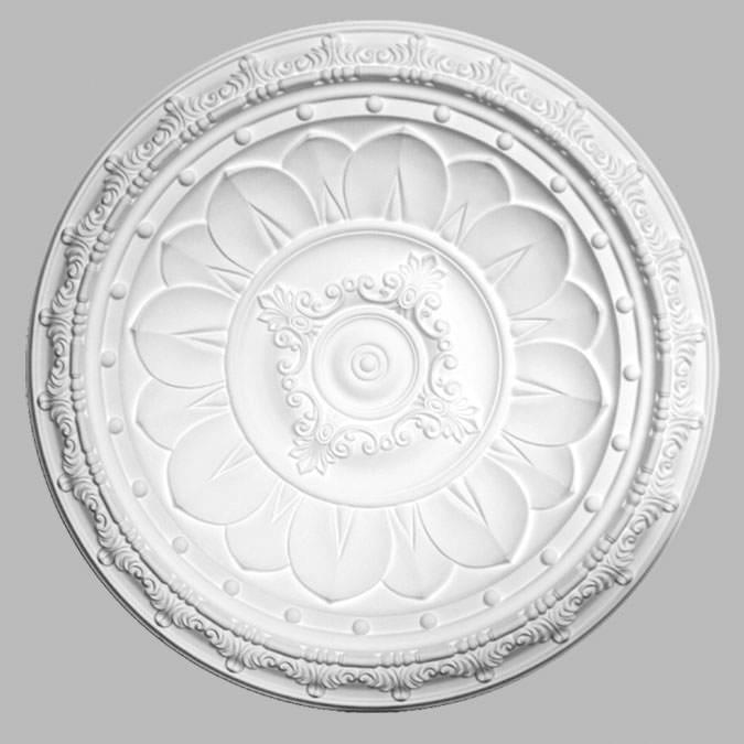Decomaster Лепнина Из Полиуретана DR 62 Купол 120x14x0 см поверхность матовая