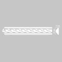 Decomaster Лепнина Из Полиуретана DT 8050 Молдинг 240x4x1.7 см поверхность матовая