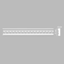 Decomaster Лепнина Из Полиуретана DT 9080 Молдинг 240x3.5x1 см поверхность матовая