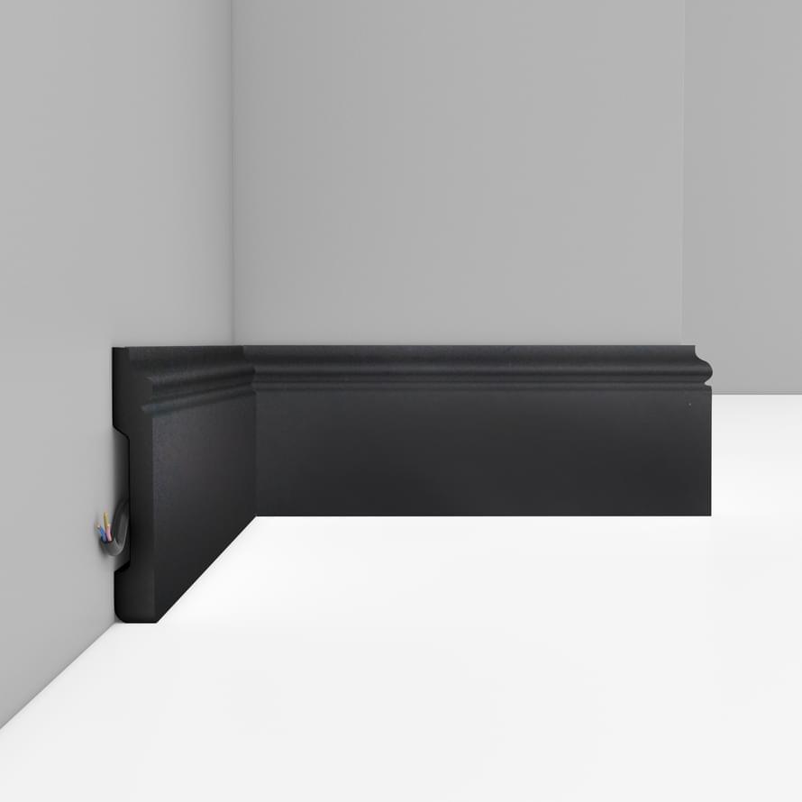 Плинтус Decomaster Напольные Плинтусы D005-112G 240x7.9x1.3 см поверхность матовая