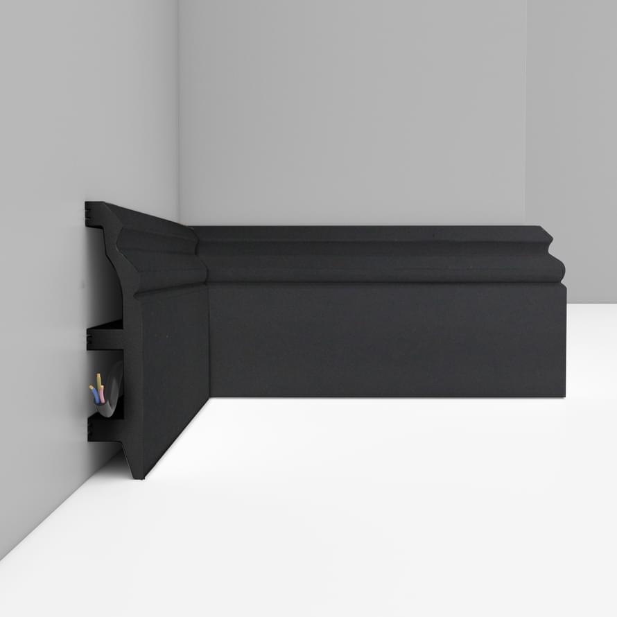 Плинтус Decomaster Напольные Плинтусы D232-112 240x10x2.2 см поверхность матовая