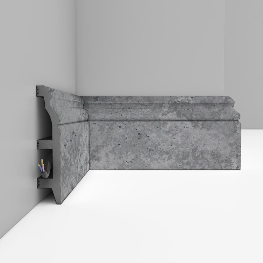 Плинтус Decomaster Напольные Плинтусы D232-1629 240x10x2.2 см поверхность матовая