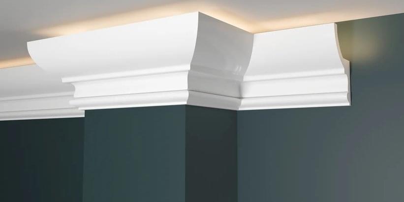 Decor Dizayn Карнизы Dd507 Карниз С Отражателем 200x9.7 см поверхность 