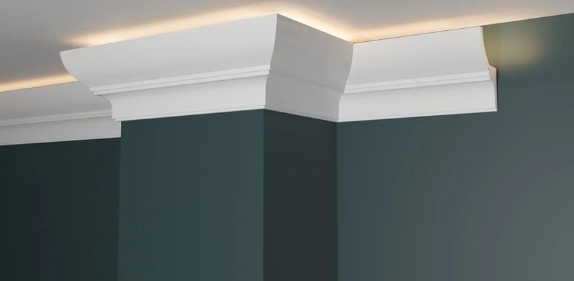 Decor Dizayn Карнизы Dd508 Карниз С Отражателем 200x7 см поверхность 