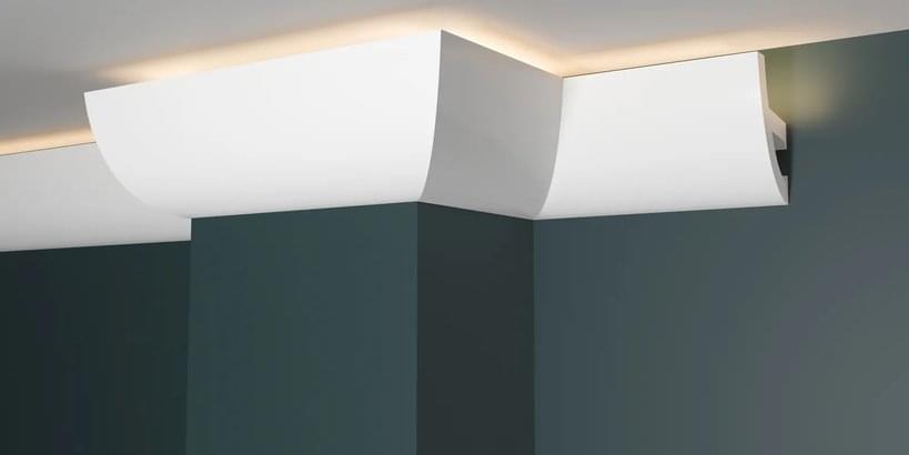 Decor Dizayn Карнизы Dd510 Карниз С Отражателем 200x8 см поверхность 