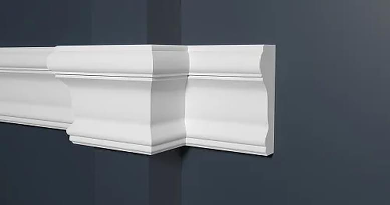Decor Dizayn Молдинги 147 A Молдинг Средний 200x8.4 см поверхность 