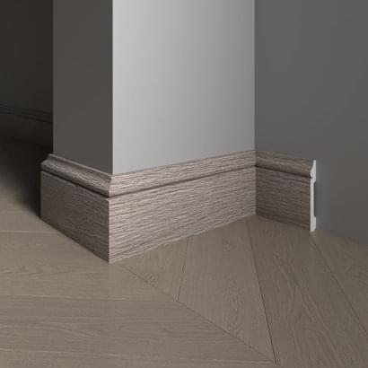 Плинтус Decor Dizayn Плинтусы 005 80Sh Плинтус Широкий 240x7.9 см поверхность 