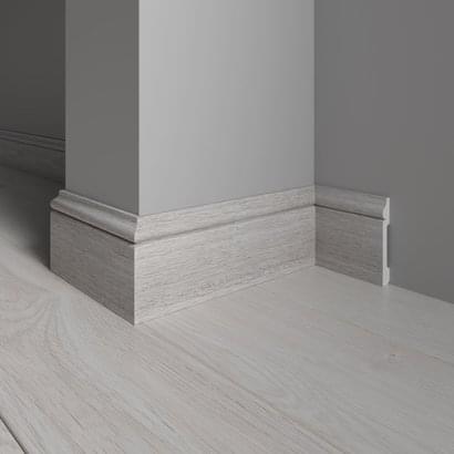 Плинтус Decor Dizayn Плинтусы 005 89Sh Плинтус Широкий 240x7.9 см поверхность 