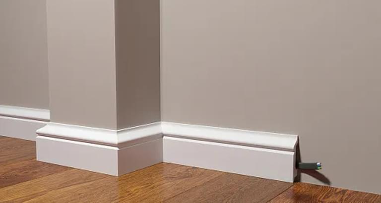 Плинтус Decor Dizayn Плинтусы Dd122 Плинтус Широкий 200x7.8 см поверхность 