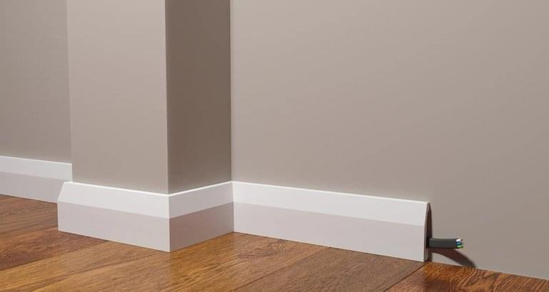 Плинтус Decor Dizayn Плинтусы Dd125 Плинтус Широкий 200x7 см поверхность 