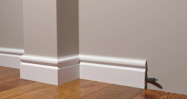 Плинтус Decor Dizayn Плинтусы Dd137 Плинтус Широкий 200x10 см поверхность 