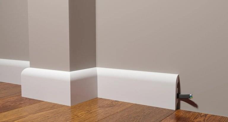 Плинтус Decor Dizayn Плинтусы Dd41 Плинтус 200x9.9 см поверхность 