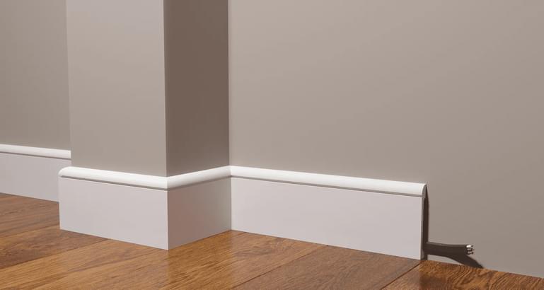 Плинтус Decor Dizayn Плинтусы Dd715 Плинтус 200x9 см поверхность 