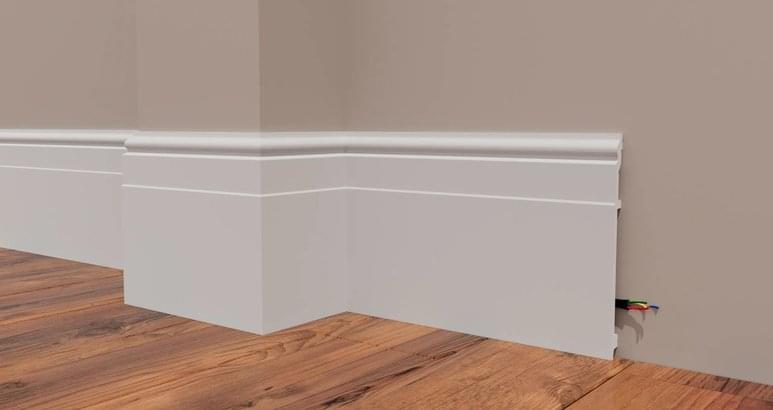 Плинтус Decor Dizayn Плинтусы Dd726 Плинтус 200x20.2 см поверхность 