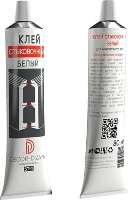 Decor Dizayn Сопутствующие Товары Клей Стыковочный Белый St 1 80  поверхность 