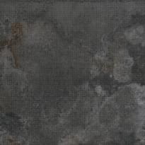 Плитка Del Conca Alchimia 8 Nero Decoro Rett Hard 120x120 см, поверхность матовая